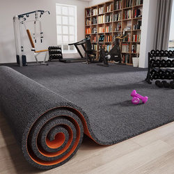Gym Floor Mats Are Soundproof, Shock-Absorbing, Sports-Resistant, Shock-Proof, Thickened, Sound-Absorbing, Home-Use, Large-Area, Full-Cover, Sound-Absorbing, Non-Slip Carpets