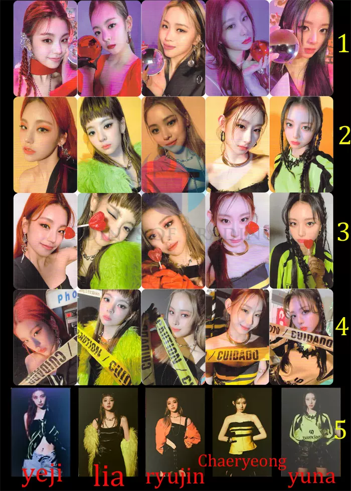 【Shopee トレカ 5枚】ITZY Guess who 公式 フォトカード Shopee トレカ 5枚】ITZY Guess who 公式 フォトカード Shopee