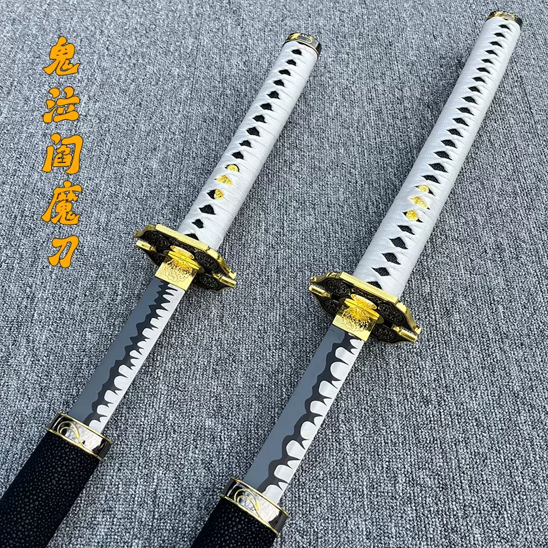 海贼王死亡外科医生特拉法尔加罗的刀动漫cos道具周边鬼哭刀木刀