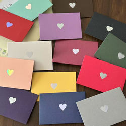 Gold Foil Pearlescent High-End Thickened Exquisite Mini Membership Card Shopping Card Small Card Packaging Material 520 Small Envelopes