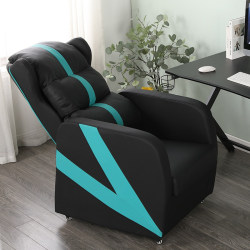 Internet Cafe Gaming Sofa, Net Cafe Sofa, Leisure Single-Person Computer Chair, Home Lazy Chair, Adjustable Reclining Chair