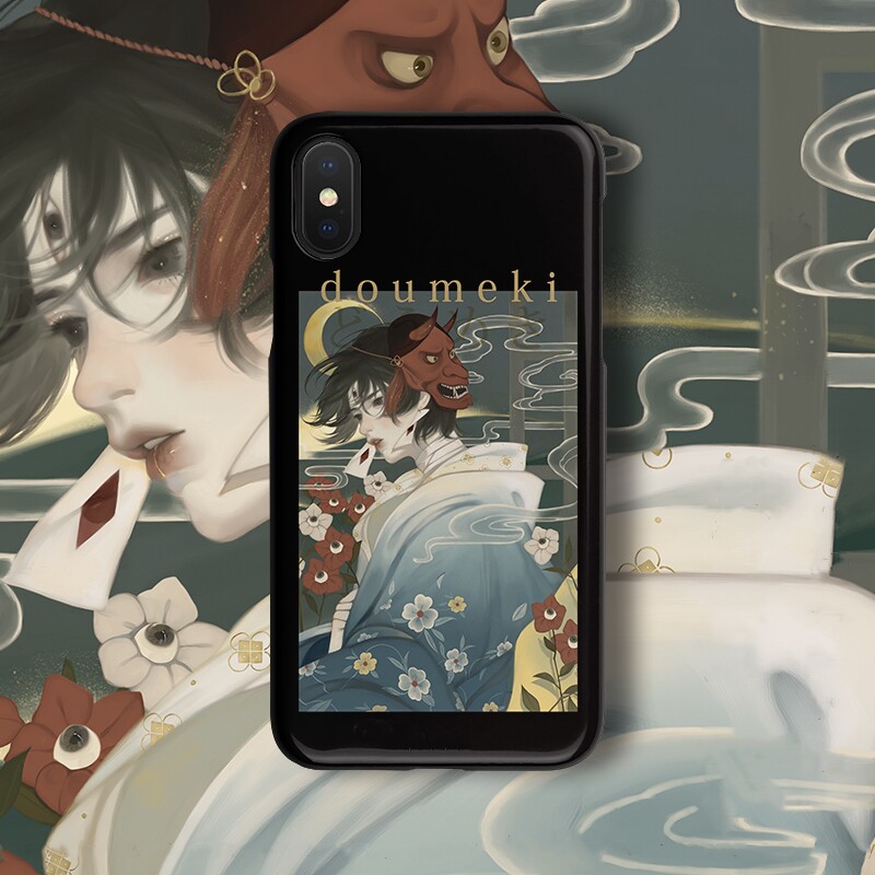 猫泽之岛多目鬼妖物语手机壳