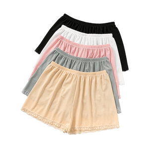 Bingshi safety pants women's summer thin model anti -light can wear out -of -rolled loose home shorts bottoming insurance pants