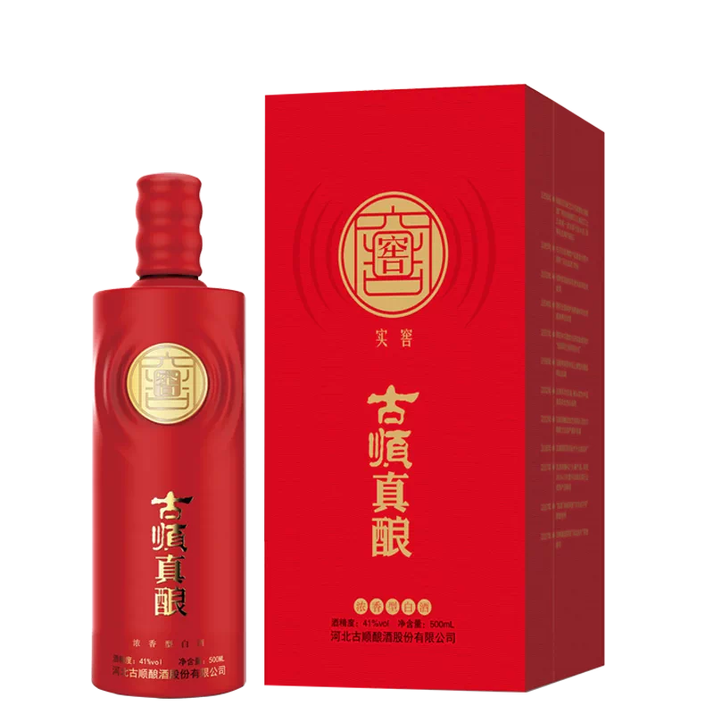 古顺41度真酿实窖 500ml*6瓶整箱浓香型非物质文化遗产河北邢台