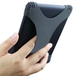 6inch Universal Handheld Stretchable E-Book Protective Case Silicone Material Soft Four-Corner Drop-Proof