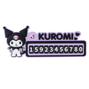 Curomi Mo Mo Mo Temporary Parking Number Passing Creative Creative Women's Mobile Number
