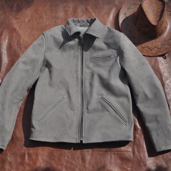 
Qingdao Leather Clothing Golden Autumn Welfare Eleventh Promotion Uncoated frosted cowhide classic 1930 men's genuine leather jacket