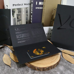 Membership card holder customized hot stamping UV printing