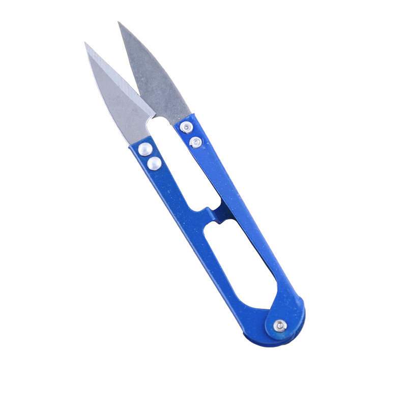 가정용 십자수 작은 가위 U 자형 가위 제조업체 실 다듬기 실 다듬기 수제 직물 가위 -