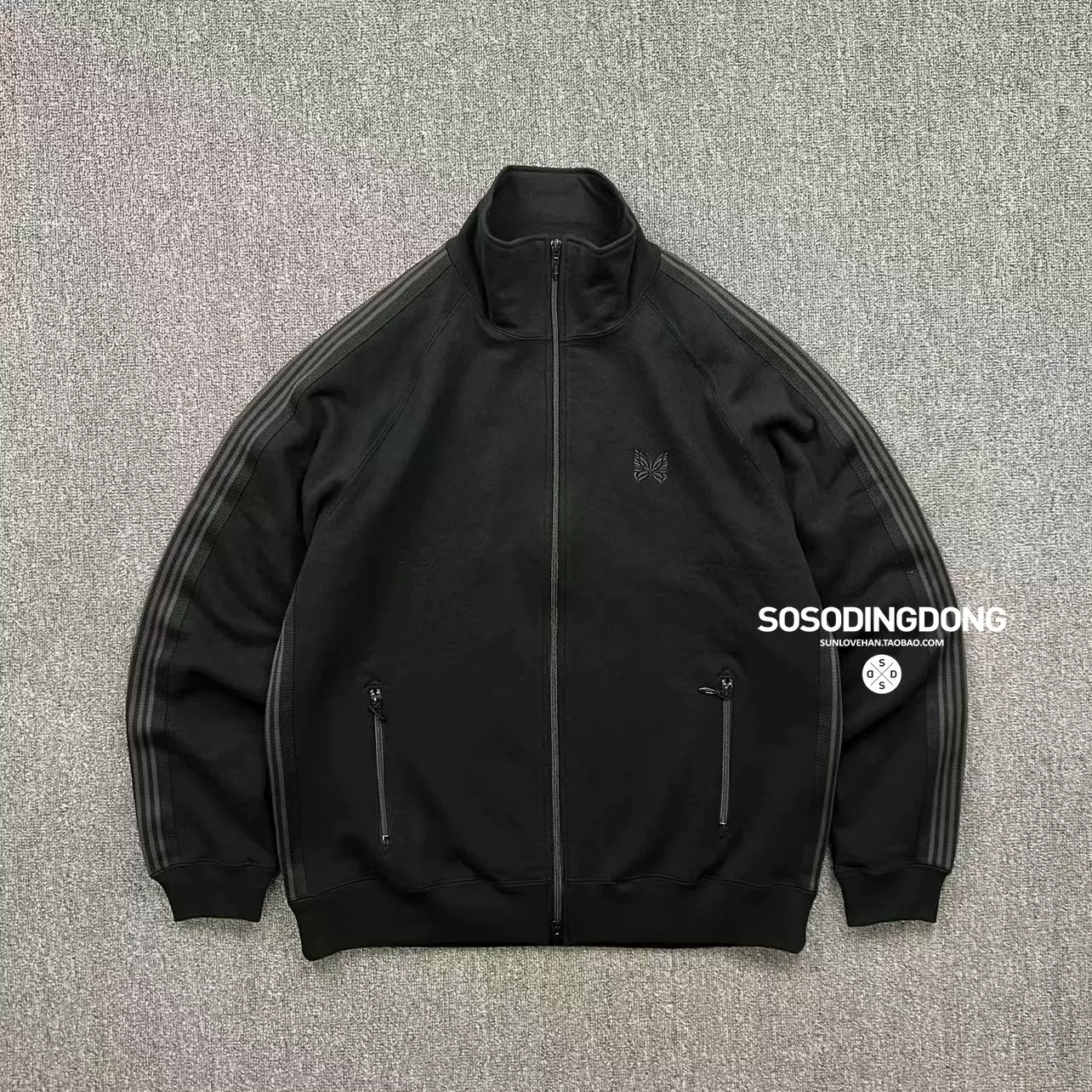 现货NEEDLES STUDIOUS 别注TRACK JACKET 纯棉拉链夹克-Taobao Vietnam