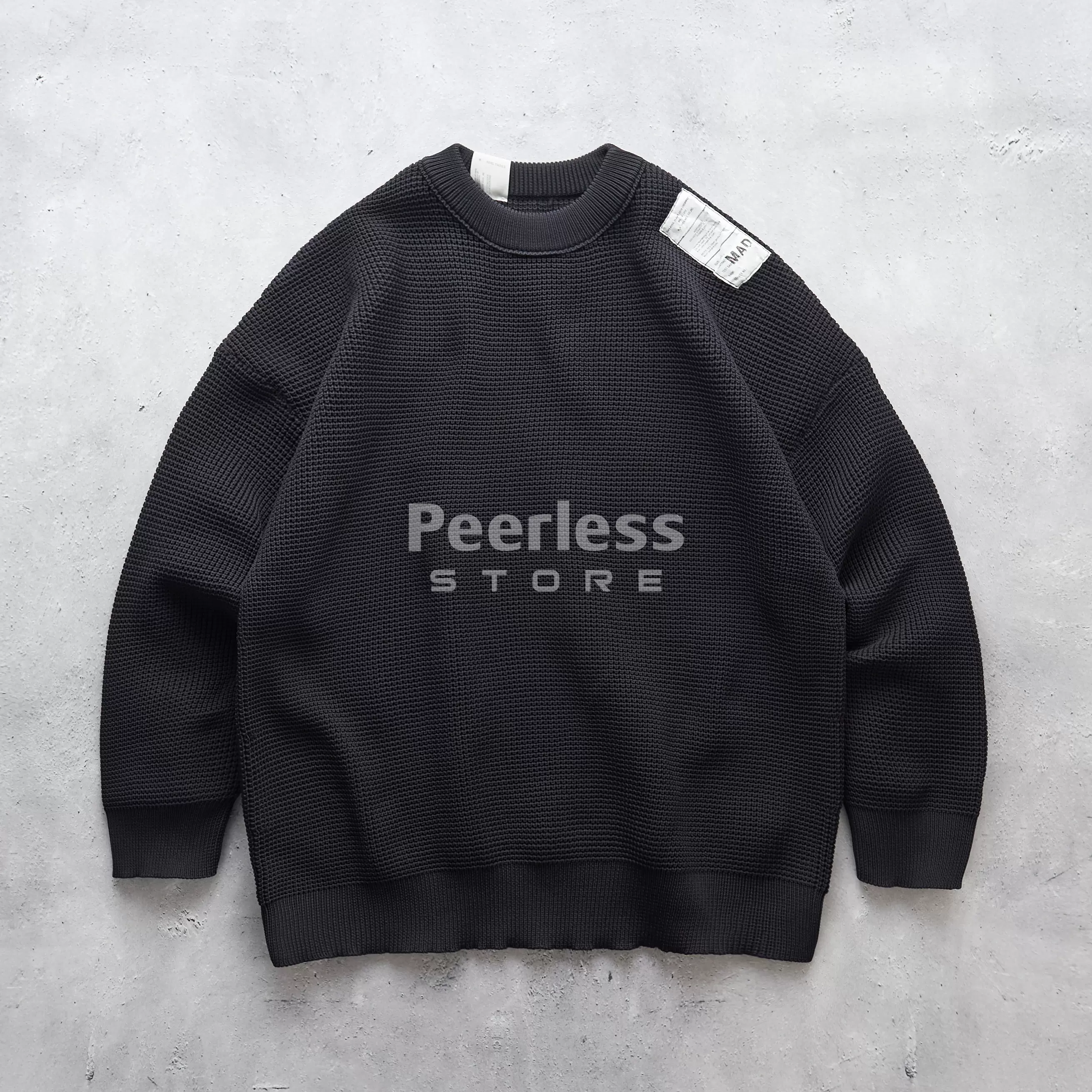 n.hoolywood × いや madness WAFFLE KNIT