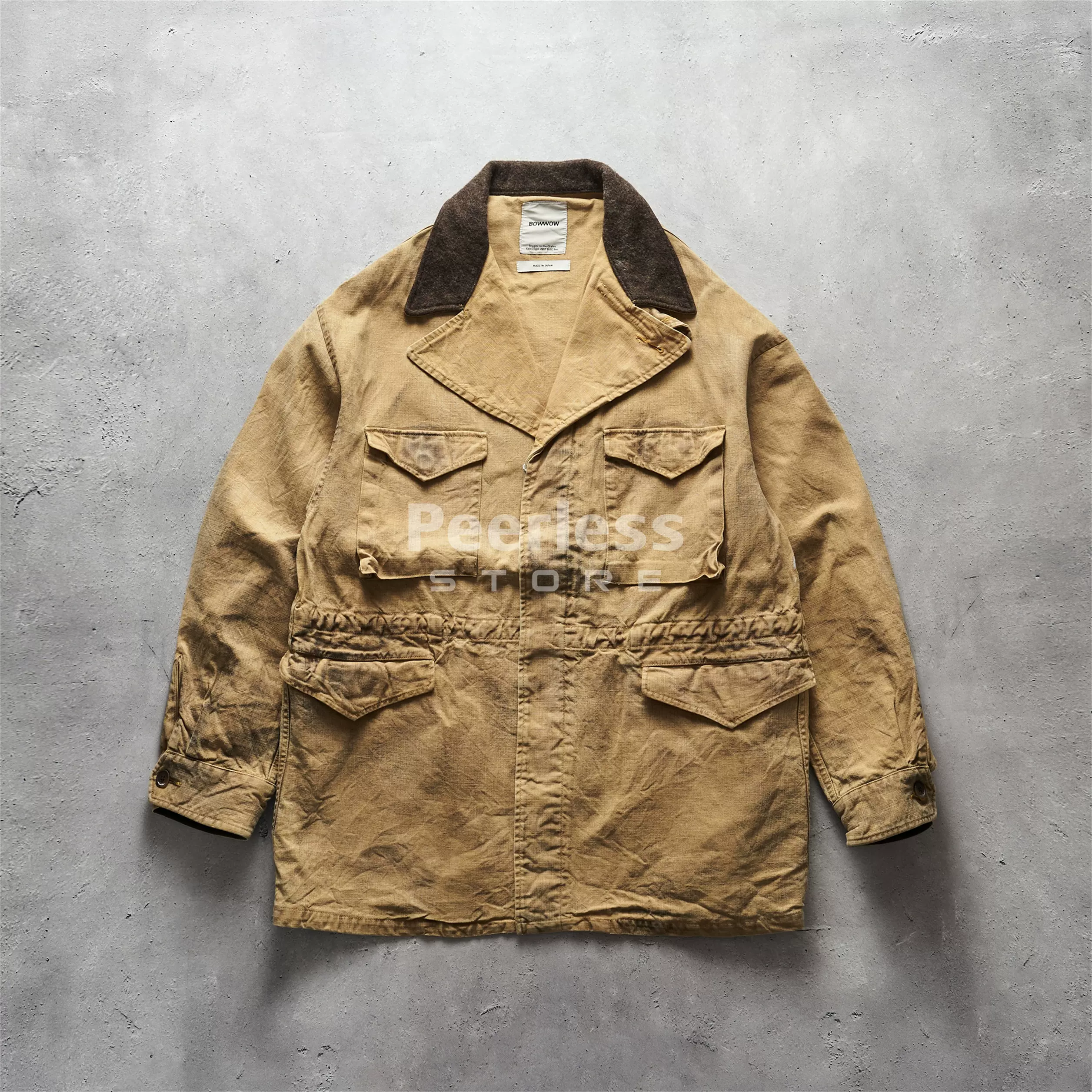 BOWWOW TIN CLOTH FIELD JACKET