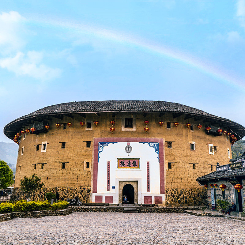 【夜游土楼】南靖云水谣古镇+永定土楼王子景区体验客家民俗文化