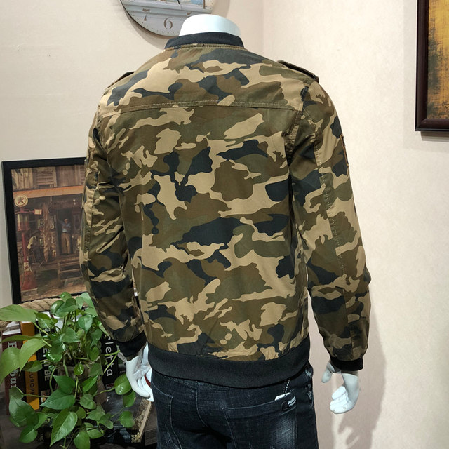 Autumn Japanese Vintage Camouflage Jacket Men Streetwear Pullover Men Jacket Pocket Loose Hooded Mens Jackets