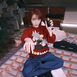 
[Celebrity Same Style] FORDARE New Year Series 'Get Money Now' Pullover Knitted Sweater 26 New Styles