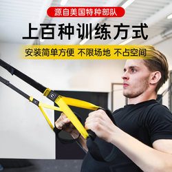 Trx Suspension Training Belt for Home Use, Door-Mounted Pull-Up Bar, Suspension Belt for Chest and Back Muscle Training, Fitness Equipment for Men, Resistance Band