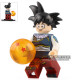 Kerry building Dragon Ball Super Saiyan XP062-069 Sun Wukong Tianjin Fan KT1009 people assemble
