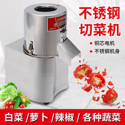 Electric Vegetable Chopper, Stainless Steel Vegetable Cutter, Chicken Feed Chopper, Mincing Machine, Electric Vegetable Chopper for Chopping Cabbage and Radish