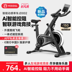 Yesoul Dynamic Exercise Bike for Home Use, Magnetic Control Smart Fitness Bike, Indoor Weight Loss Equipment, Silent A1