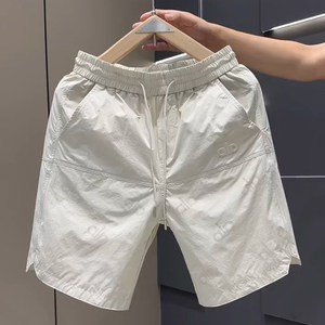 
Summer handsome men's shorts quick-drying five-point pants casual trendy loose straight beach pants men's thin new style
