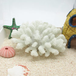 [High simulation white jade coral] Climbing and amphibious