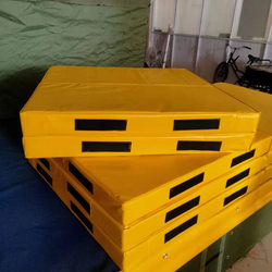 Dance Mat, Children's Practice Mat, Martial Arts Training, Somersaults, Sit-Ups, Gymnastics 1*2* 0.1m with Velcro Fasteners