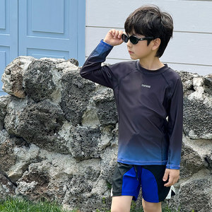 
Children's swimsuit boys 2026 new medium and large children split teen boys summer swimsuit swimming trunks swimsuit suit