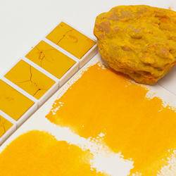Realgar Realgar Whole Block Single Color Powder Natural Mineral Handmade Solid Watercolor Orange Yellow Pigment Landscape