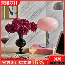 Light luxury French touch moisturizing rose simulation
