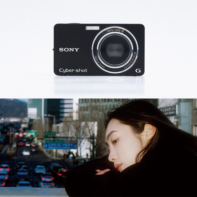 Vintage CCD camera Multiple filter switching is suitable for Sony portrait straight out of flash shots