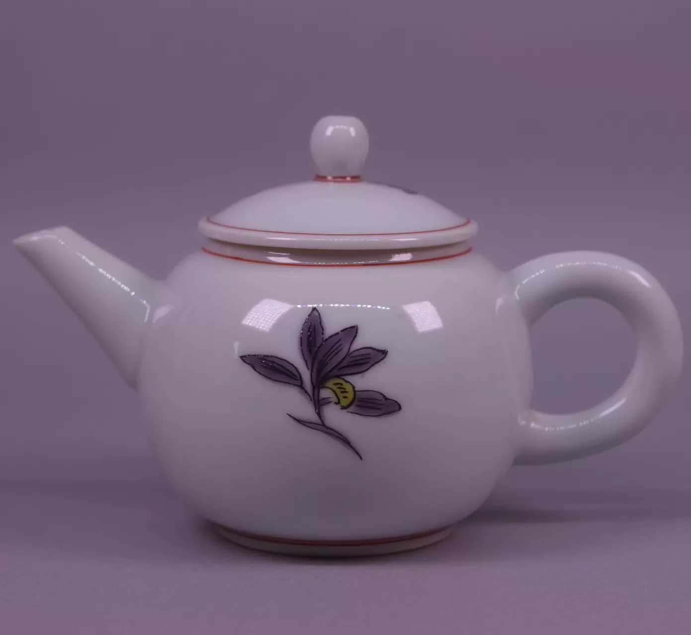 煎茶道具　薩摩　純正錫　山崎製　古錫梅文　急須　時代箱　M　R5009 煎茶道具 薩摩 純正錫 山崎製 古錫梅文 急須 時代箱 M R5009