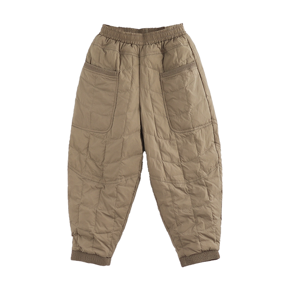 
High-quality 90 white duck down down pants high-waisted thickened down warm pants for outer wear nine-point pants boot pants 2025 new style