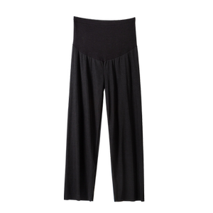 Pregnant women's pants Spring and autumn wearing casual straight pants wide -leg pants, autumn and winter autumn large size, abdominal women's dress spring and autumn clothes
