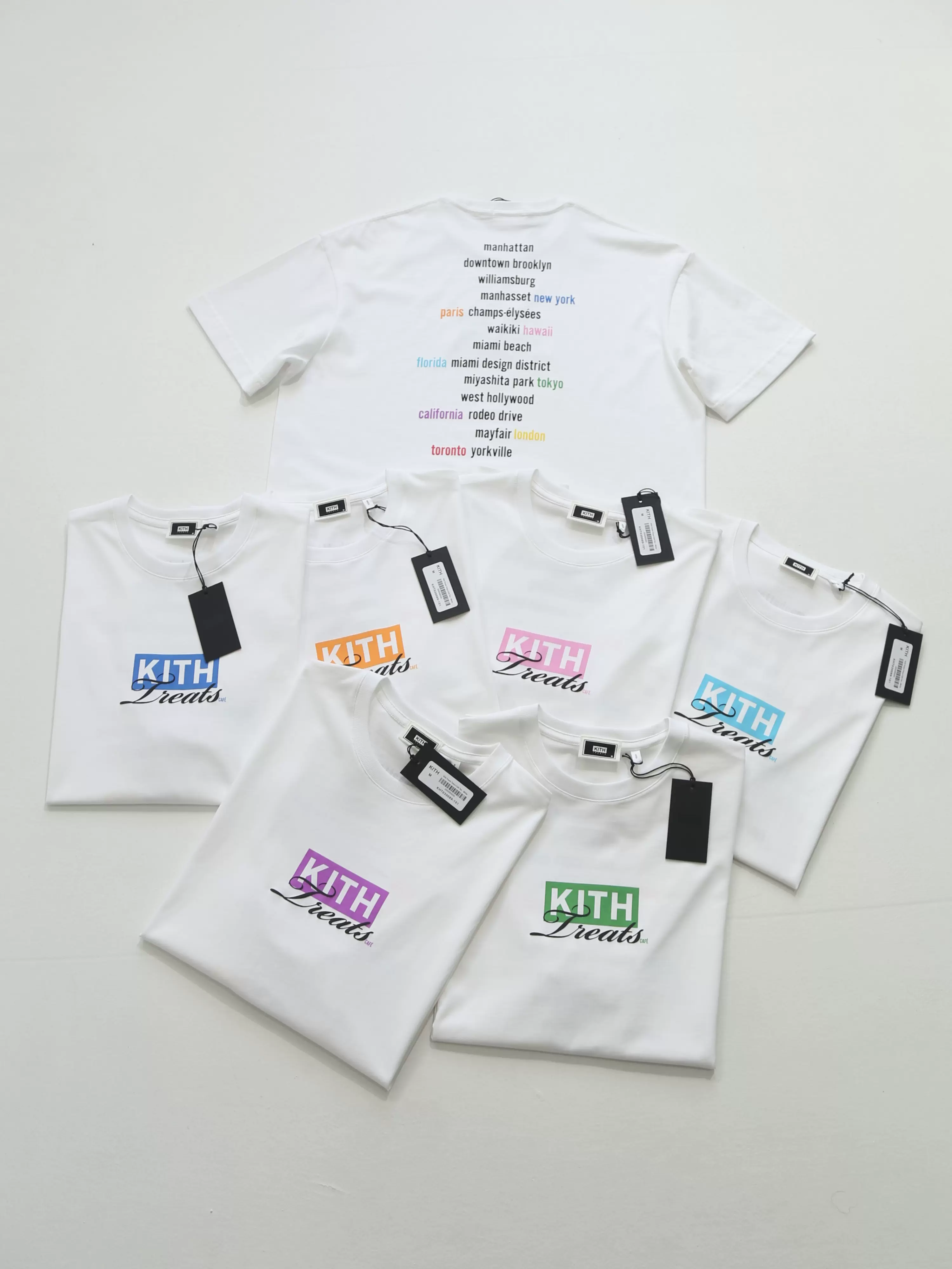 Kith Treats Tokyo 1st Anniversary Tee 东京一周年限定Tee T恤-Taobao