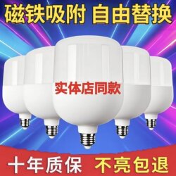 [Physical Quality] Led Energy-Saving Light Bulb Household Power-Saving Ultra-Bright Eye Protection E27 Large Screw White Light Bulb