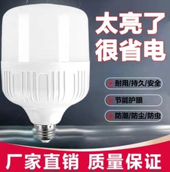 [Factory Direct Sales] Led Light Bulb with Screw Base, Energy-Saving Light Bulb, Super Bright, Power-Saving, E27 Large Screw Base, Household Light Bulb