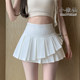 Xiaoyixian 2025 Spring Autumn Skirt Female Sweet Wearing Irregular Cake Cake pleated skirt High -waist A -line skirt