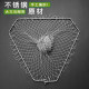 Zhiyi foldable stainless steel solid triangle scoop head Dalima fishing net bag big giant fishing net head anti-hanging