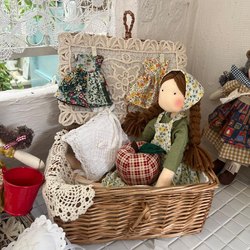 INS style wicker storage basket square basket storage basket rattan woven storage basket with lid storage box doll box