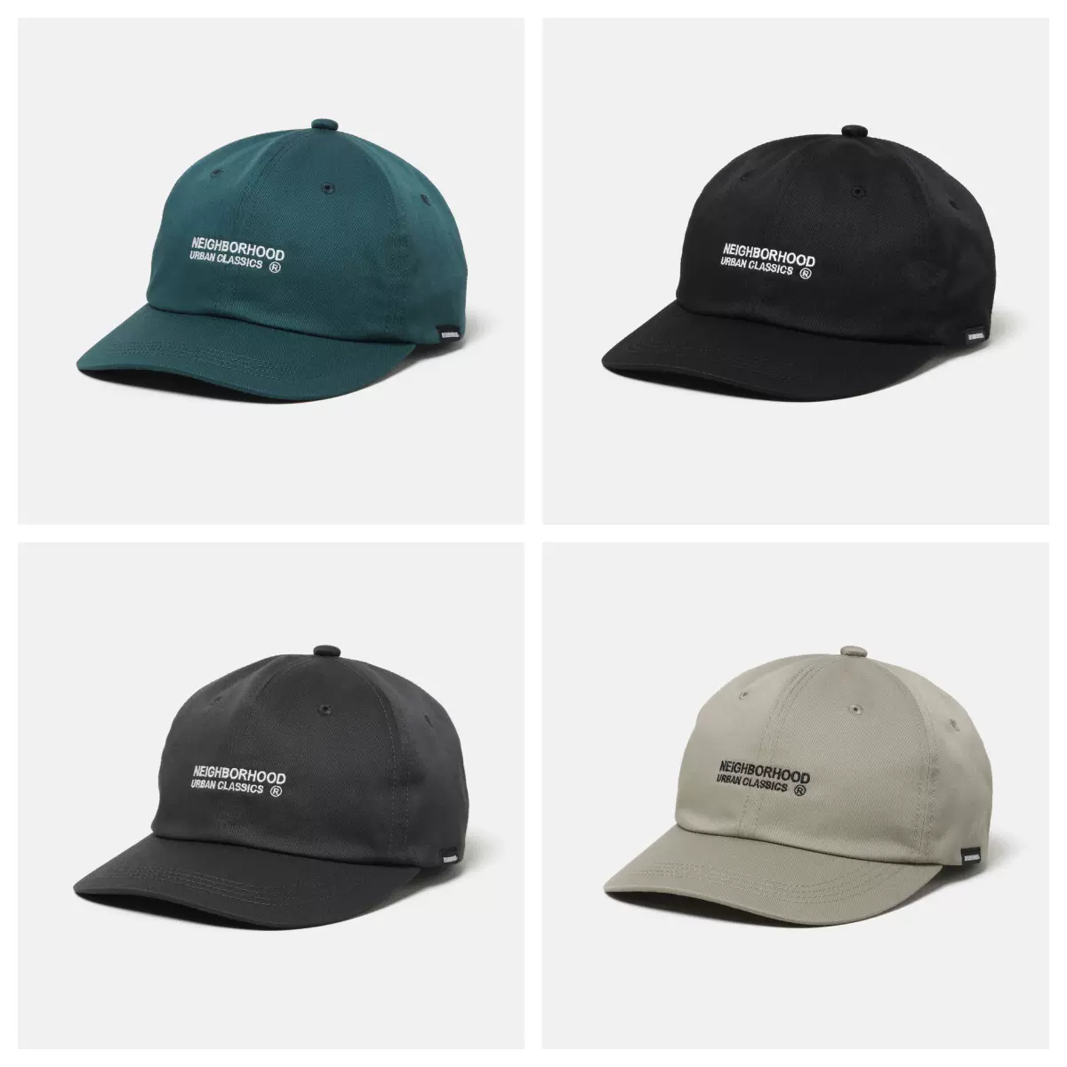 NEIGHBORHOOD 25AW BICOLOR DAD CAP Neighborhood Dad-2 Cap | Charcoal