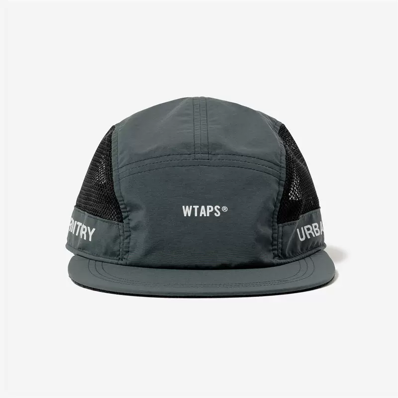 WTAPS T-7/CAP/NYLON.TUSSAH.PERTEX 露营户外网面鸭舌帽25SS
