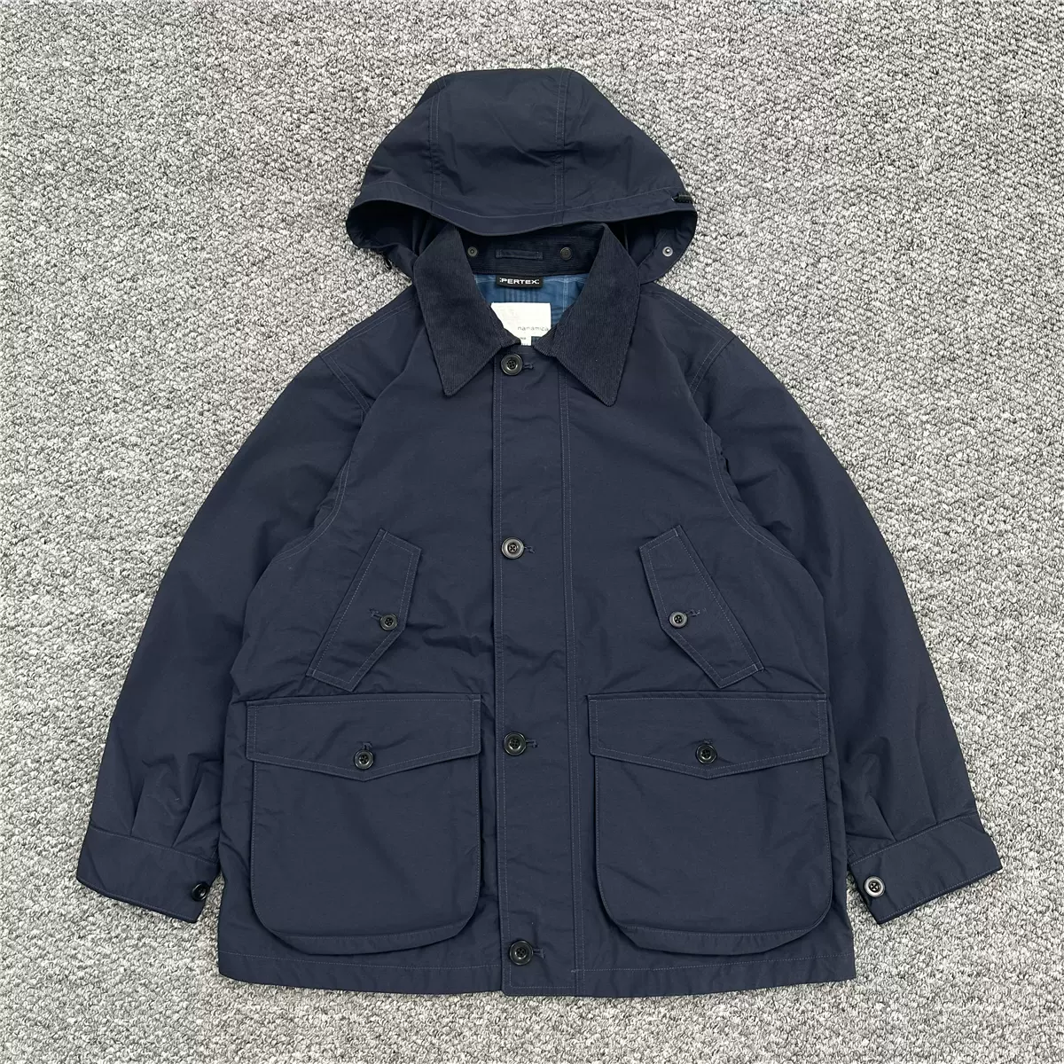23SS WTAPS 親しく CHIEF JACKET POLY SIGN Navy