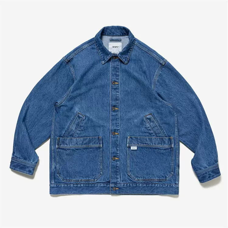 壹树WTAPS DD/JACKET/COTTON.DENIM 工装牛仔夹克外套23AW 11/10-Taobao