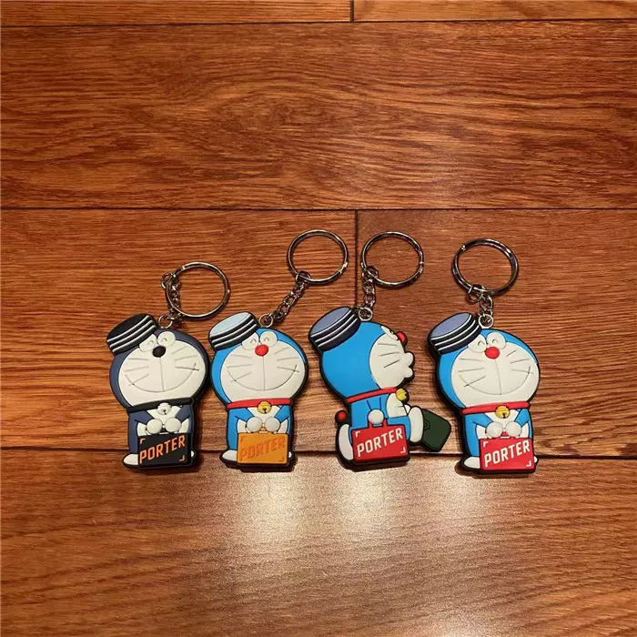 國倉壹樹PORTER x Doraemon 哆啦A夢KEY HOLDER 鑰匙扣23AW-Taobao