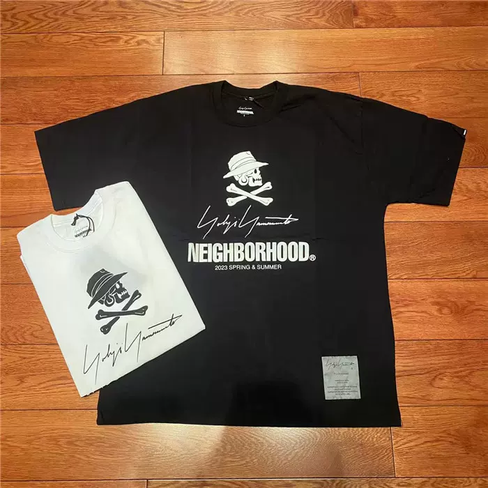 国仓NEIGHBORHOOD YN.CREWNECK SS-1/2 联名山本耀司短袖T恤22AW-Taobao