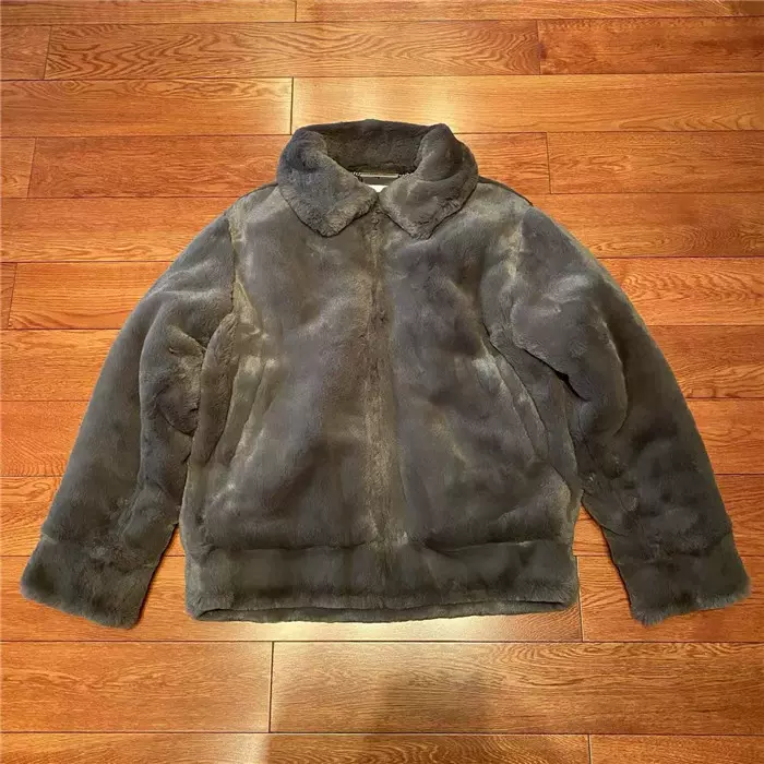 國倉WTAPS GRIZZLY/JACKET/POLY.FUR 仿皮毛翻領絨毛夾克21AW-Taobao