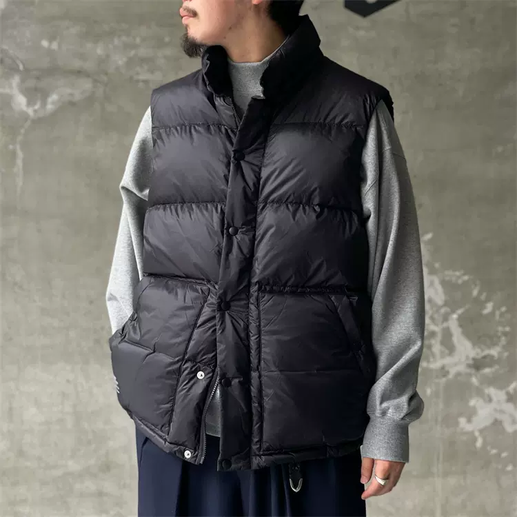 壹树FreshService CORPORATE DOWN VEST 多色羽绒马甲背心23AW-Taobao