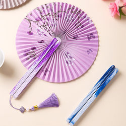 Chinese-Style Folding Magnetic Fan, Traditional Chinese Fan, Women's Dance Fan, Hanfu Fan, Student Folding Fan, National Style