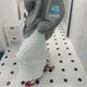 Spot Cmy korea Korean Dongdaemun authentic women's clothing cake skirt slit high waist skirt mid-skirt