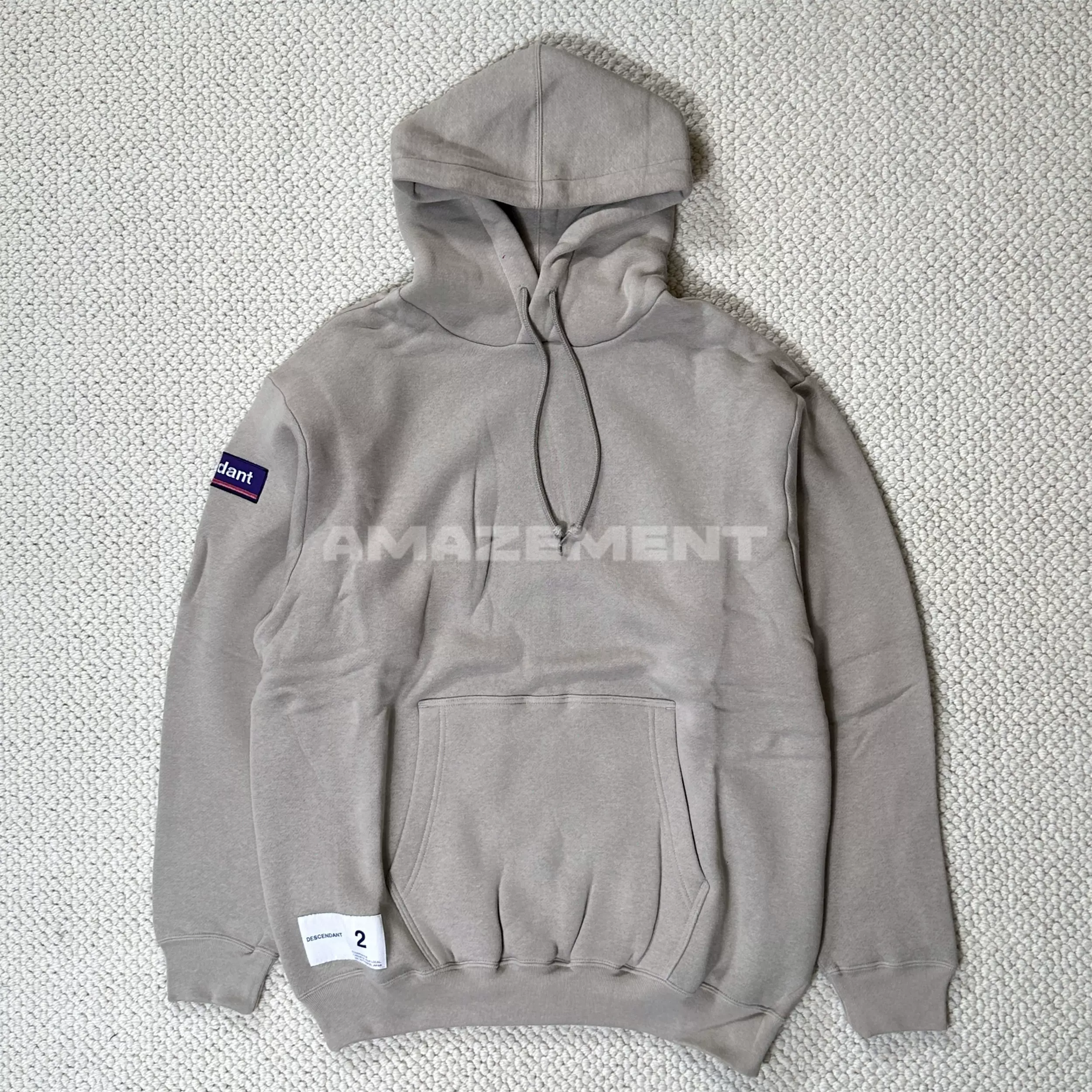 DESCENDANT HORIZON HOODED SWEATSHIRT GRAY サイズ3 - メンズファッション